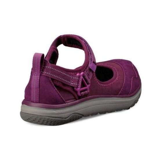 NEW Teva Terra-Float Leather Waterproof Shoes Sneakers Mary Jane W's 10 Purple - Picture 6 of 14